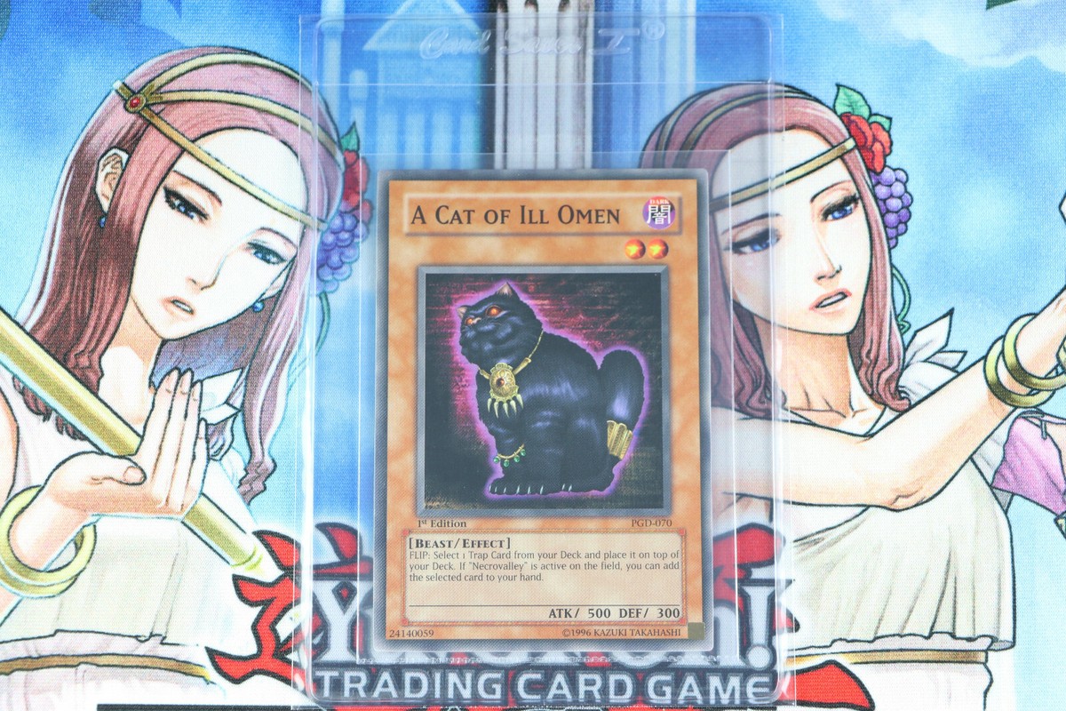 Yugioh A Cat of Ill Omen PGD-070 1st Edition Common | eBay