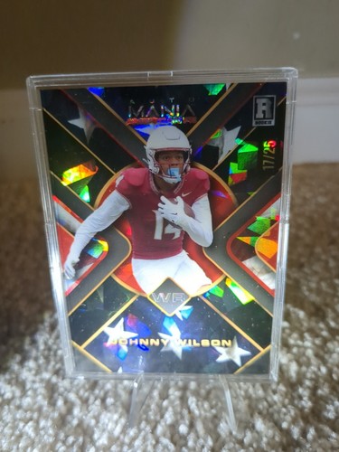 #17/25 2024 Wild Card Auto Mania American Edition Mosaic Johnny Wilson Rookie