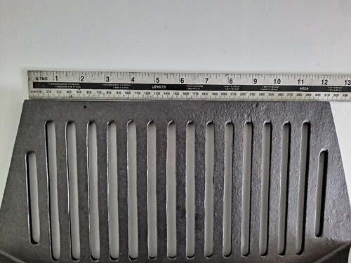 CAST IRON REPLACEMENT COAL GRATE  FIRE GRATE - Picture 6 of 9