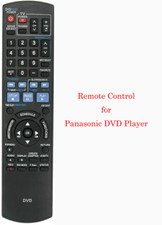 Replace Remote Control for Panasonic DVD PLayer DMR-EZ48V DMR-EZ485 DMR-EZ485VK