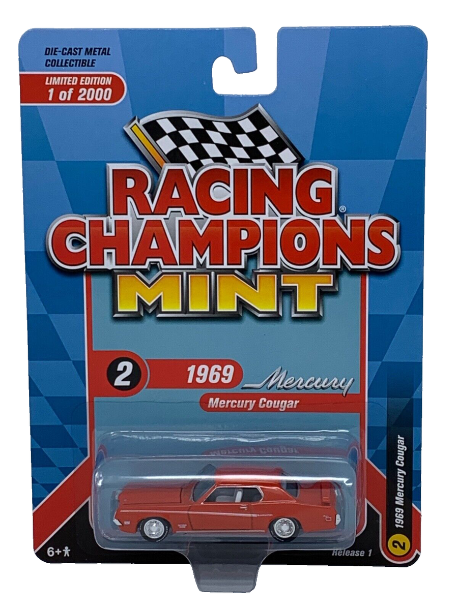 1/64 RACING CHAMPIONS 1969 Mercury Cougar Eliminator Boss 302 in