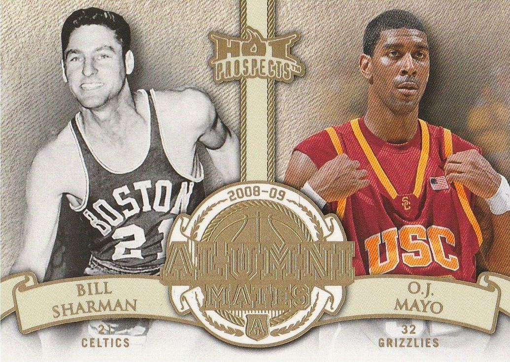 2008-09 Hot Prospects Alumni Mates #AM19 Bill Sharman/O.J. Mayo