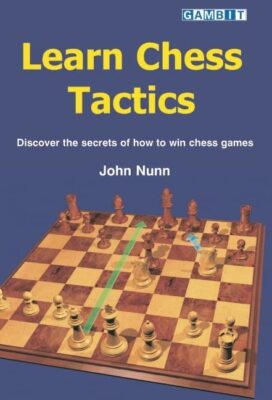 Learn Chess Tactics by Nunn  New 9781901983982 Fast Free Shipping..