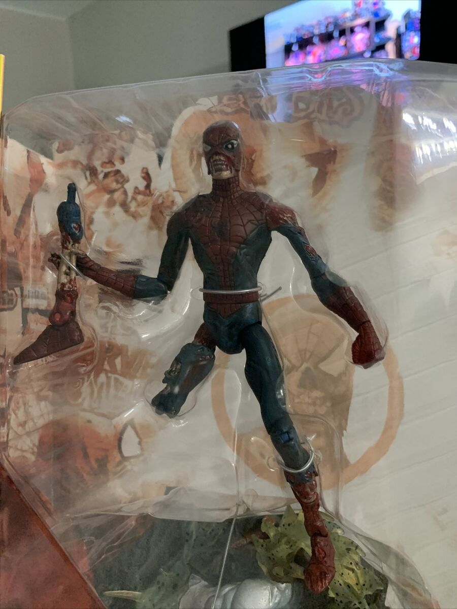 2007 Diamond Select Marvel Select Zombie Spider-Man Action 2007 Diamond Select Marvel Select Zombie Spider-Man Action