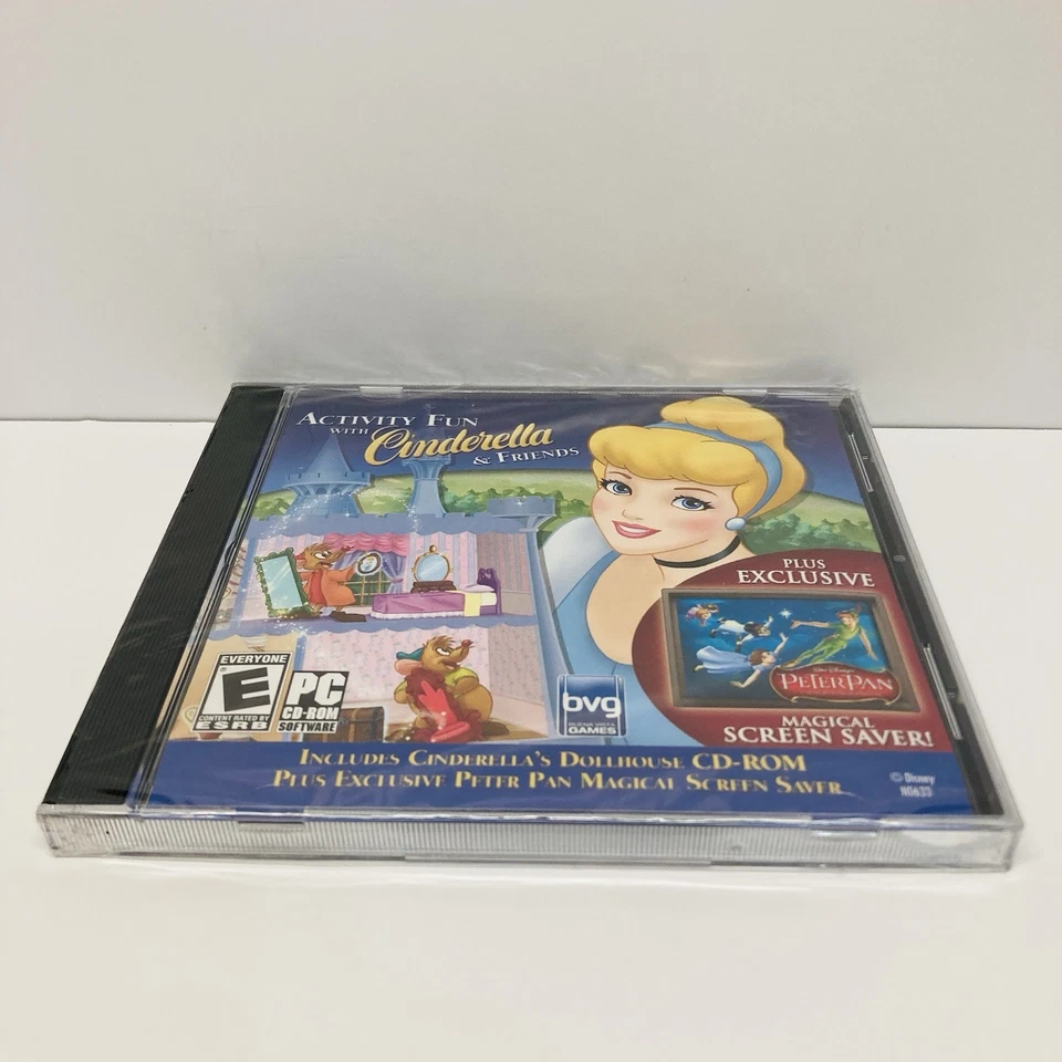Activity Fun With Disney Cinderella And Friends PC CD Rom Game Kid Game Sealed - Image 3 of 4