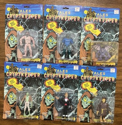 Tales From The Crypt 6 Figures Cryptkeeper  Mummy Zombie Frankenstein Ace MOC