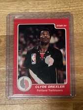 1996 Topps Stars Clyde Drexler Reprint #100; Reprint 14 of 50