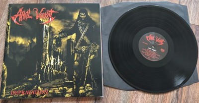 Anal Vomit New & unplayed LP black Vinyl / Bathory Sarcofago Black Metal