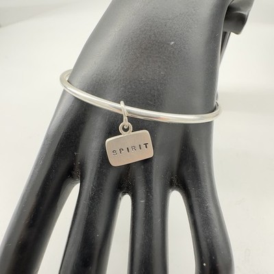 Georganna Koulianos GK Sterling Silber 925 ''SPIRIT'' Armreif Bettelarmband 7,75''