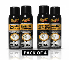 Pack of 4 Meguiar’s Heavy Duty Bug & Tar Remover Quick Bug Remover and Tar Spray