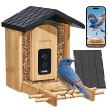 Smart Bird Feeder with Camera for Wild Birds - Identifies 11,000 Species, So...
