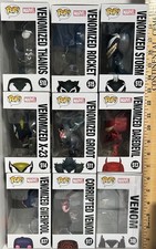 Marvel Funko Pop 9 Venomized POPs - Collector Corps & Exclusives Mint & RARE