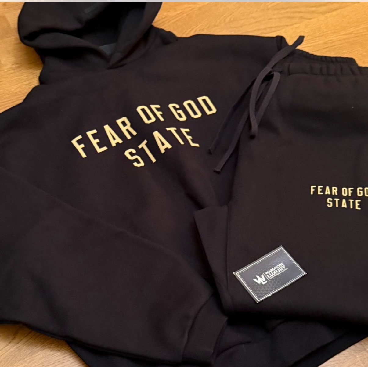 Fear of God Essentials Tracksuit SS25 Black XS image 3