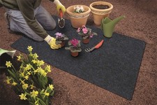 Gardening mat，Waterproof Carport Mat/Absorbent Fabric，Soft Material，Anti-Slip...