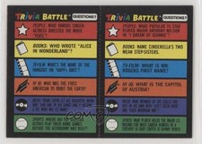 1984 Topps Trivia Battle Trivia Cards Larry Hagman #105-106 0b5