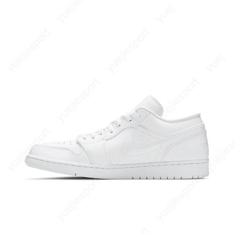 Air Jordan 1 Low Triple Blanco 553558-126 Foto 3 de 4