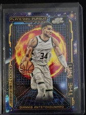 TOPPS COSMIC CHROME GIANNIS ANTETOKOUNMPO #PPS-3 PLANETARY PURSUIT THE SUN BUCKS
