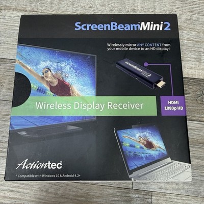 Actiontec ScreenBeam Mini 2 HDMI 1080p Wireless Receiver SBWD60A01 - Open Box