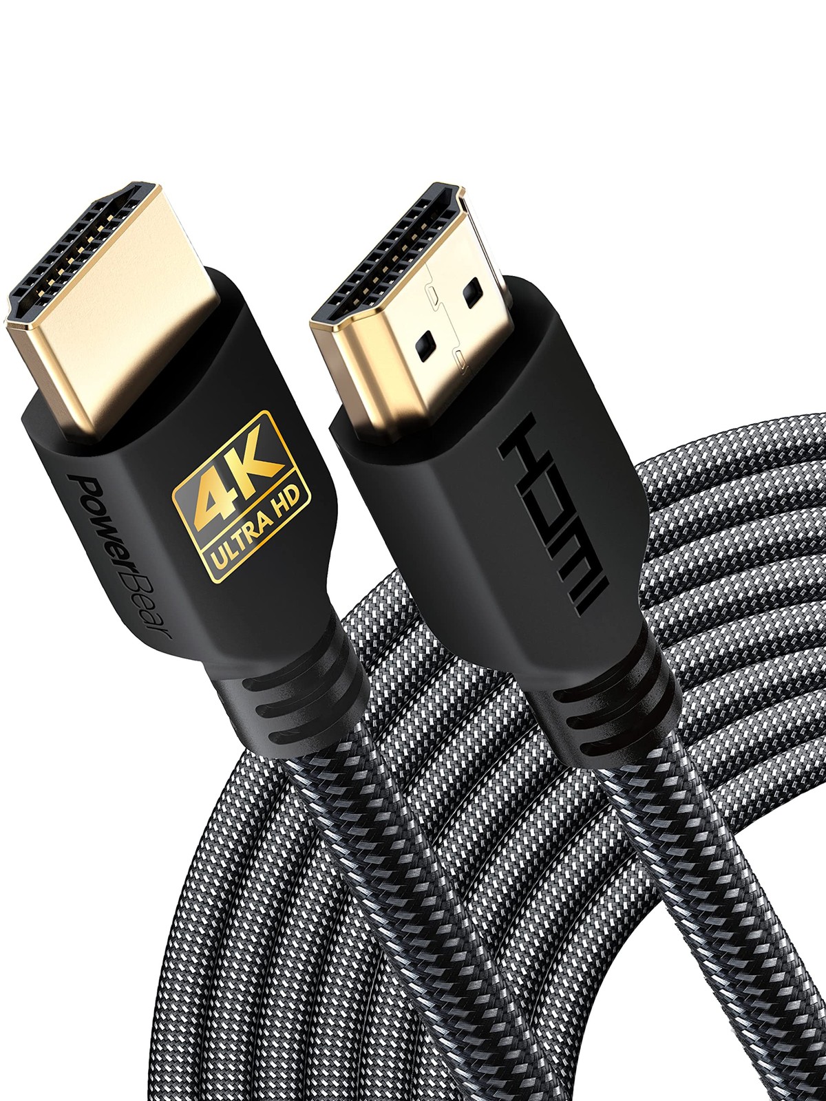 4K HDMI Cable 30 ft | High Speed Hdmi Cables, Braided Nylon & Gold Connectors...