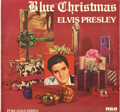 ELVIS PRESLEY "BLUE CHRISTMAS" LP 1976 RCA NL 17047 - Photo 1/4
