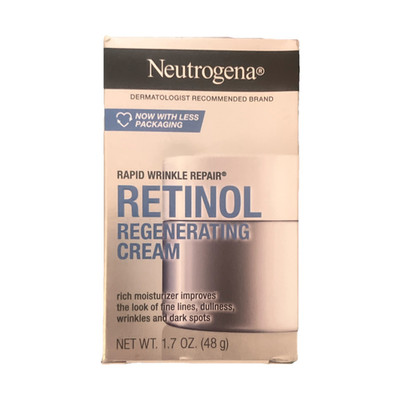 Neutrogena Rapid Wrinkle Repair Retinol Night Cream SPF 30 Broad Spectrum 1.7 oz