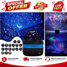 LED Starry Sky Projector Night Light Galaxy Moon Star Lamp for Bedroom