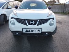 NISSAN JUKE DIG-T MK1 FRONT BUMPER (326) WHITE FITS 2014 620221KA6H