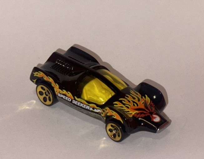 HOT WHEELS Loose Speed Machine (Black Version)