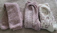  3 Assorted Barefoot Dreams CozyChic Socks NWOT Os