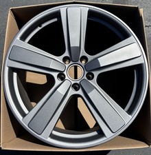 22" Porsche Cayenne Charcoal Grey Wheels Rims Factory Oem Front