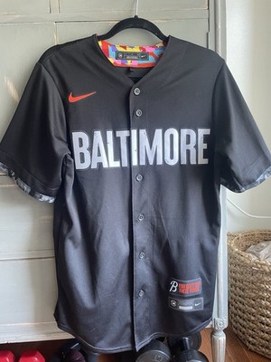 Men's Baltimore Orioles Cal Ripken Nike Black City Connect Replica