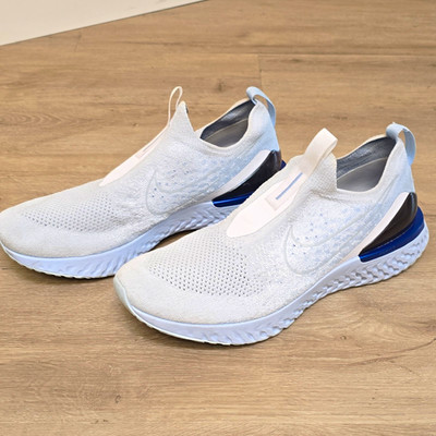 Nike Epic Phantom React Flyknit Slip-On Hydrogen Blue White BV0417-101
