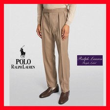  695 Ralph Lauren Purple Label Wool Gregory Slim Trousers Pants Men's Size 34
