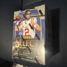 2022 PANINI SELECT DRAFT PICKS  FOOTBALL BLASTER BOX FANATICS EXCLUSIVE GREEN