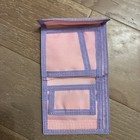 Vintage 1984 Smurfette skating wallet tri-fold Great America pink purple hearts  — photo 3