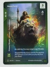 Wonders of the First Master Farid OCM 352/401 Petraia 49/99