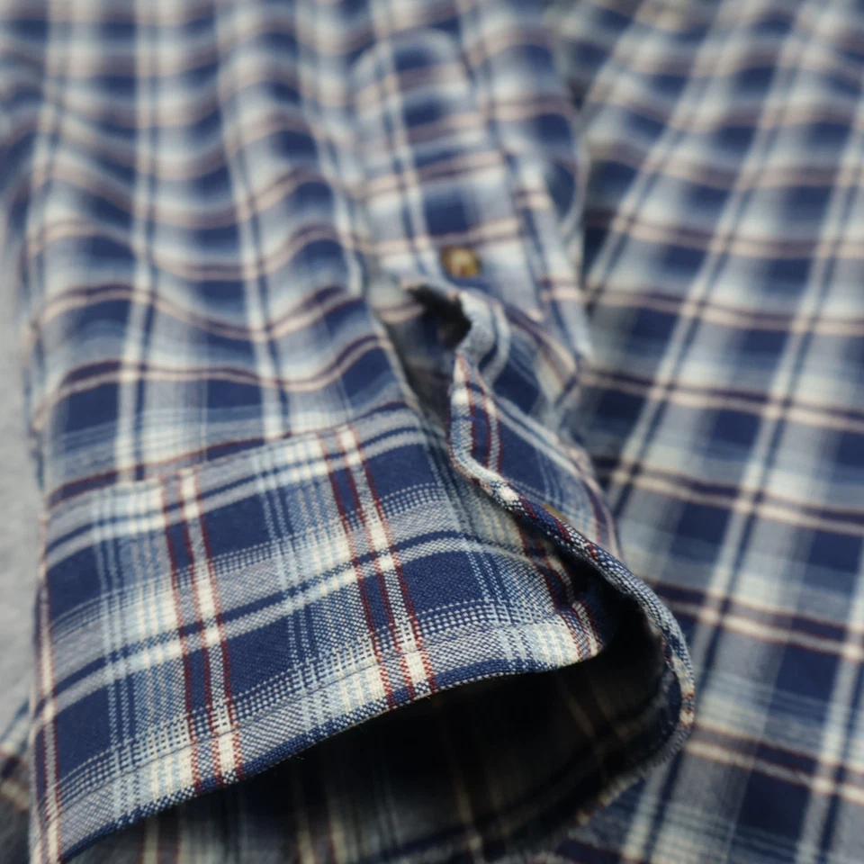 Pendleton Shirt Mens Medium Plaid Button Down Sir Pendleton Flannel Wool - Image 4 of 4