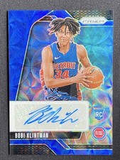 Bobi Klintman 2024-25 Panini Prizm Rookie Signatures Choice Blue RC /49 #RSI-BKP