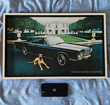 Lincoln 1969 Continental Two-Door Coupe Original Print Ad Vintage