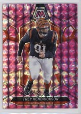 2024 Panini Mosaic Pink Camo Mosaic Prizm Trey Hendrickson #48 bn5