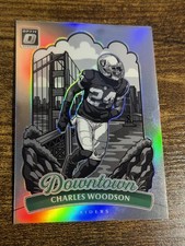 CHARLES WOODSON 2025 Panini Optic #1 Legend DOWNTOWN Pack Fresh!