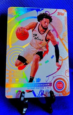 CADE CUNNINGHAM 2025-26 Topps Match Attax White Foil #89 PISTONS    