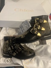 Chloé Susanna Leather Boots Size 6.5, Brand New And Never Worn 100% Authentic