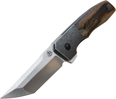 Begg Knives Seishin Bolster Birch BG054SEISHIN GREY PACKAWOOD VG-10 Wood