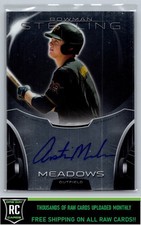 2013 Bowman Sterling Prospect Autographs Austin Meadows #BSAP-AM Pirates