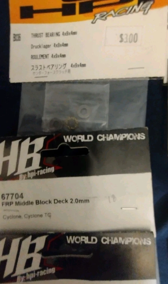 HB/HPI Racing Parts Lot. (23 Bags) Brand New in Package - Image 4 of 4