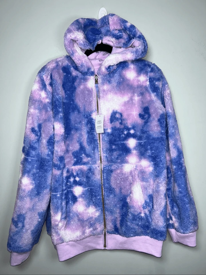 Land’s End Reversible Cremallera Polar Chaqueta con Capucha Talla 18H-20H Foto 4 de 4