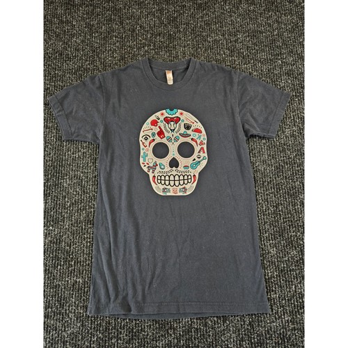 Arizona Diamondbacks Sugar Skull Graphic T-Shirt Charcoal Gray XS State 48 MLB