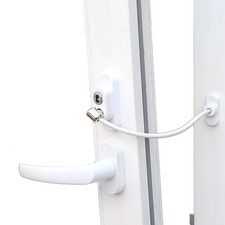 Penkid Cable Window Restrictor security White windows doors