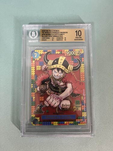 Monkey.D.Luffy (4th Anniversary Winner) graded BGS 10 for sale on eBay